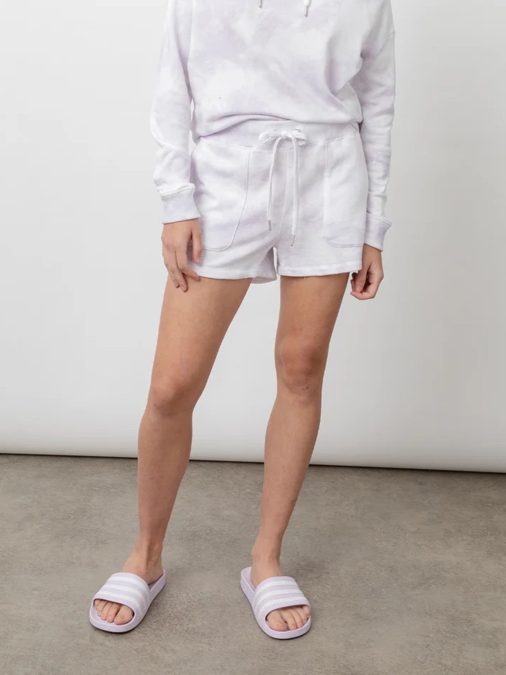 RAILS LAVENDER TIE DYE ROBIN SHORTS